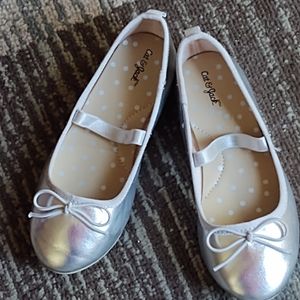 Little girls size 11 ballet flats